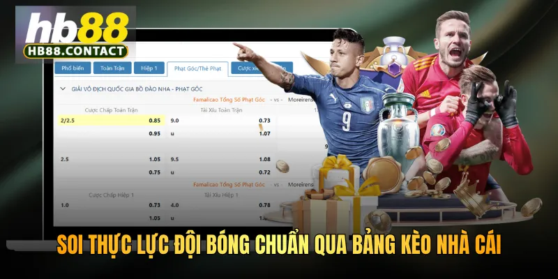 Cách Xem Bảng Kèo HB88 - Hướng Dẫn Soi Kèo Chuẩn 2026 2 Soi thực lực đội bóng chuẩn qua bảng kèo nhà cái